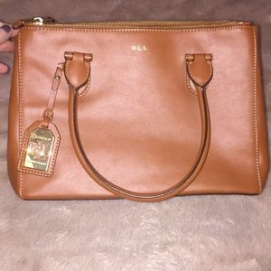 Ralph Lauren genuine leather handbag